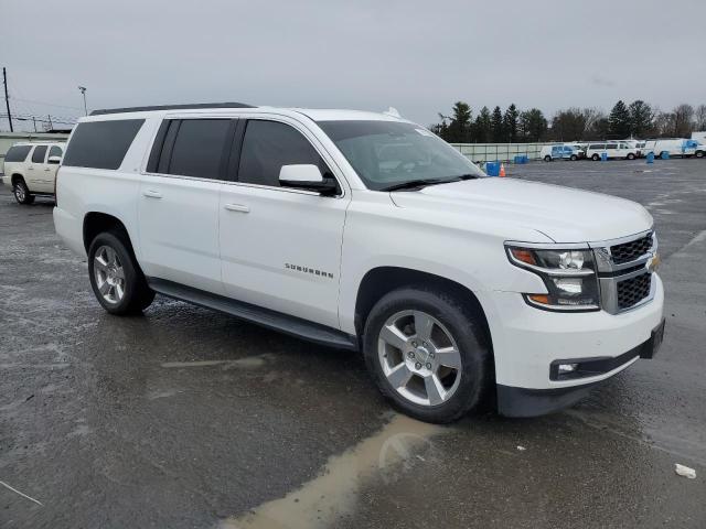 1GNSKHKCXHR355541 - 2017 CHEVROLET SUBURBAN K1500 LT WHITE photo 4