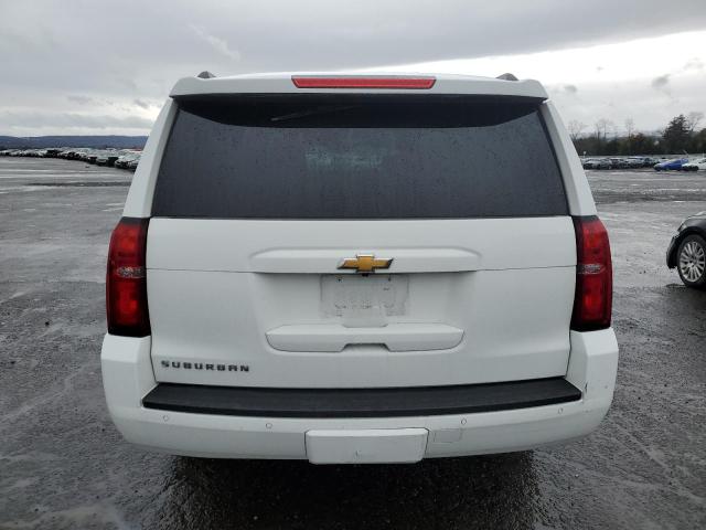 1GNSKHKCXHR355541 - 2017 CHEVROLET SUBURBAN K1500 LT WHITE photo 6