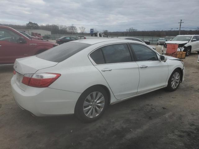 1HGCR2F8XDA002402 - 2013 HONDA ACCORD EXL WHITE photo 3