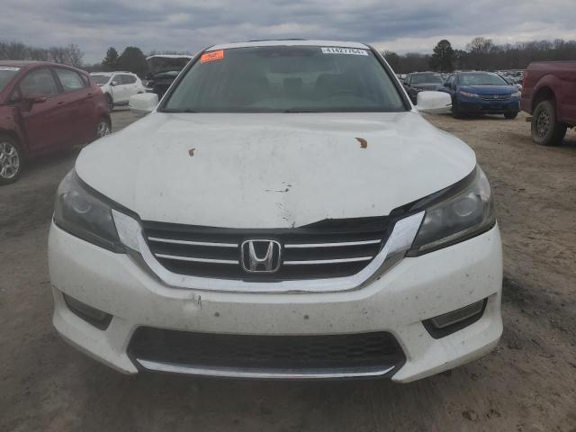 1HGCR2F8XDA002402 - 2013 HONDA ACCORD EXL WHITE photo 5