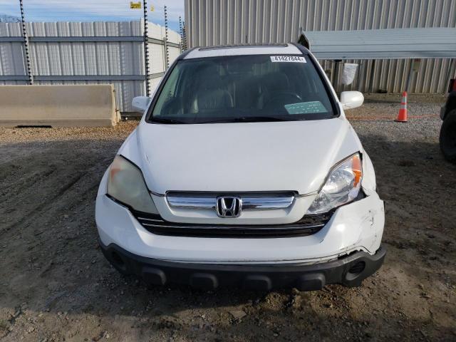 5J6RE48718L004306 - 2008 HONDA CR-V EXL WHITE photo 5