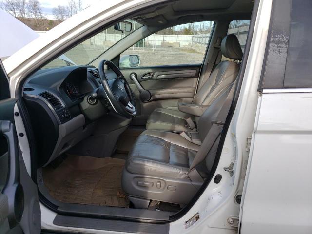 5J6RE48718L004306 - 2008 HONDA CR-V EXL WHITE photo 7