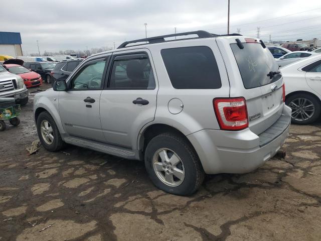 1FMCU93158KE62222 - 2008 FORD ESCAPE XLT SILVER photo 2