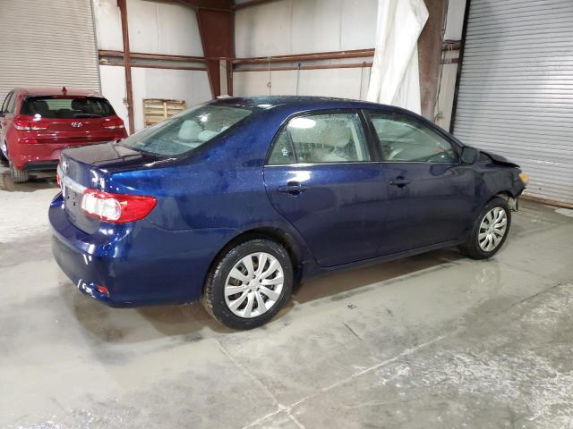 5YFBU4EE3DP115762 - 2013 TOYOTA COROLLA BASE BLUE photo 3