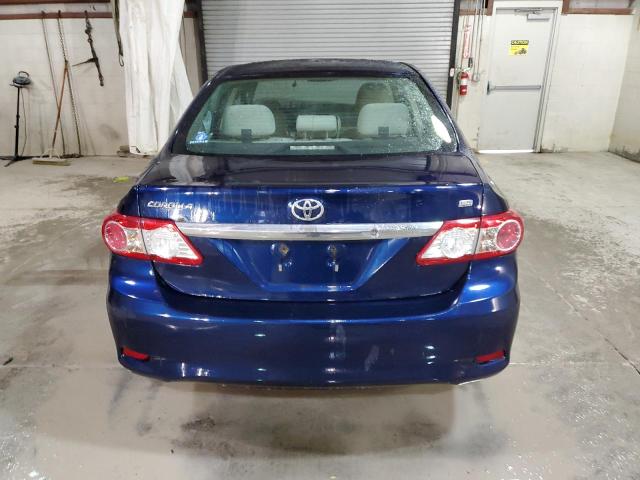 5YFBU4EE3DP115762 - 2013 TOYOTA COROLLA BASE BLUE photo 6