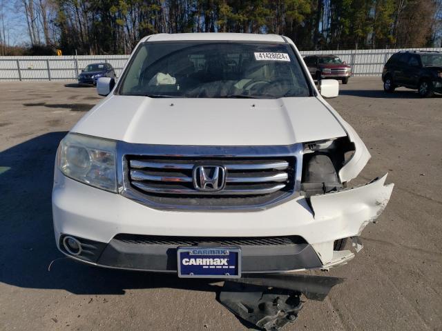 5FNYF3H41DB008481 - 2013 HONDA PILOT EX WHITE photo 5