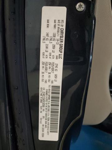 2C4RC1CGXER192568 - 2014 CHRYSLER TOWN & COU TOURING L CHARCOAL photo 13