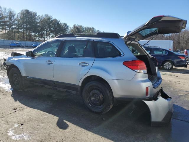 4S4BRCAC6D3238945 - 2013 SUBARU OUTBACK 2.5I SILVER photo 2