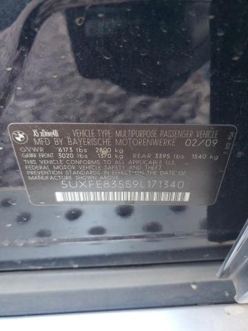 5UXFE83559L171340 - 2009 BMW X5 XDRIVE48I Mavi foto 12