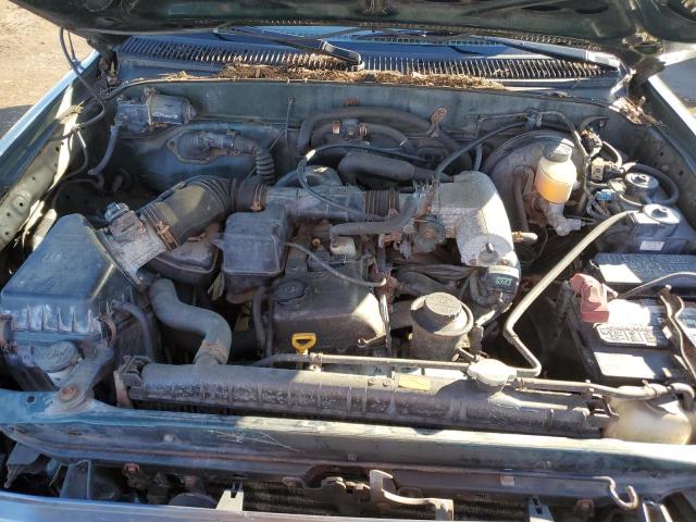 5TENL42N21Z789573 - 2001 TOYOTA TACOMA GREEN photo 11