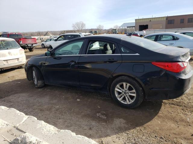 5NPEB4AC1DH727205 - 2013 HYUNDAI SONATA GLS BLACK photo 2