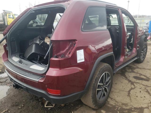 1C4RJFLG7LC314828 - 2020 JEEP GRAND CHER TRAILHAWK 红色 照片 4