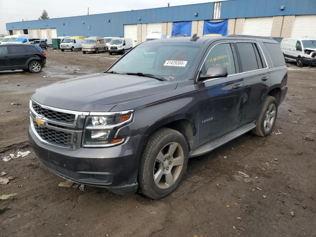 1GNSKBKC4FR606581 - 2015 CHEVROLET TAHOE K1500 LT GRAY photo 1