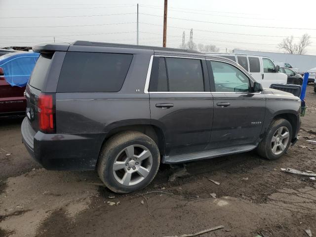 1GNSKBKC4FR606581 - 2015 CHEVROLET TAHOE K1500 LT GRAY photo 3