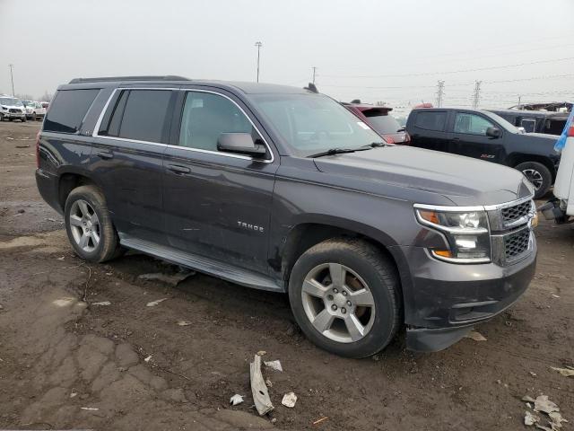 1GNSKBKC4FR606581 - 2015 CHEVROLET TAHOE K1500 LT GRAY photo 4