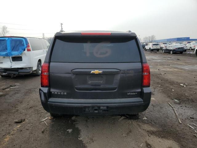 1GNSKBKC4FR606581 - 2015 CHEVROLET TAHOE K1500 LT GRAY photo 6