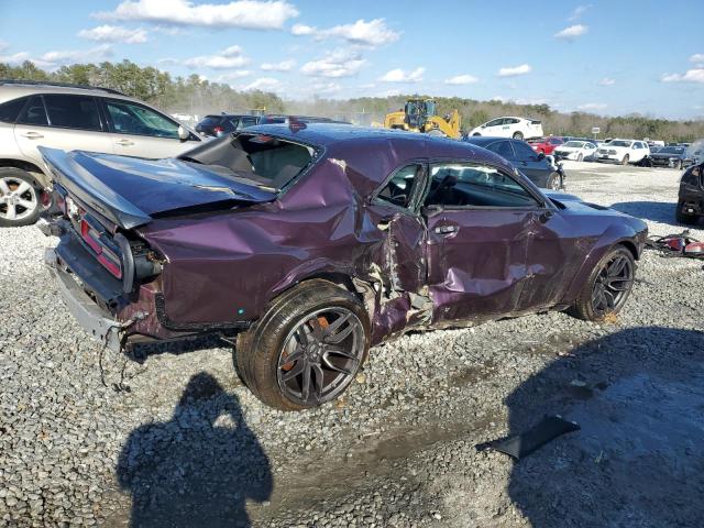 2C3CDZFJ8LH226958 - 2020 DODGE CHALLENGER R/T SCAT PACK PURPLE photo 3