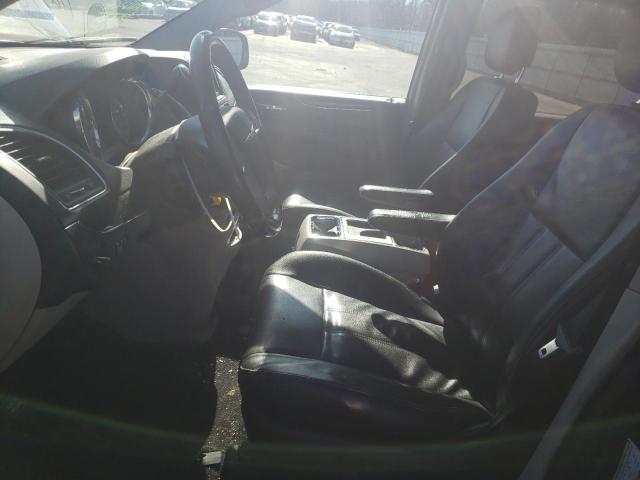 2C4RC1BG5DR737205 - 2013 CHRYSLER TOWN & COU TOURING შავი ფოტო 7