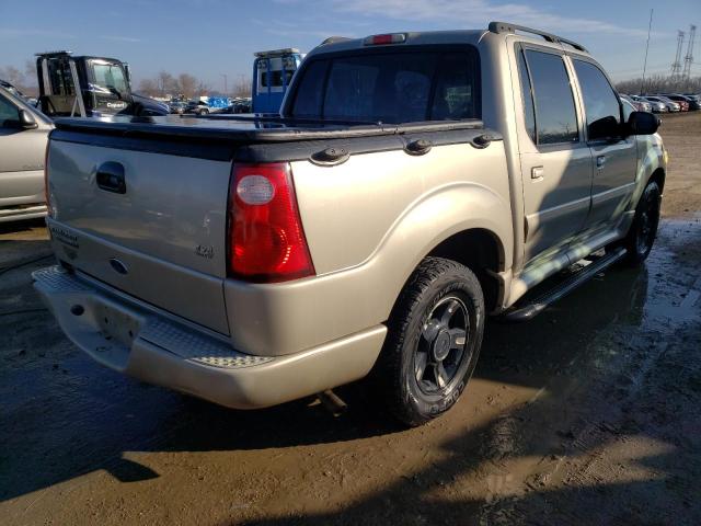 1FMZU77K24UC21444 - 2004 FORD EXPLORER S BEIGE photo 3