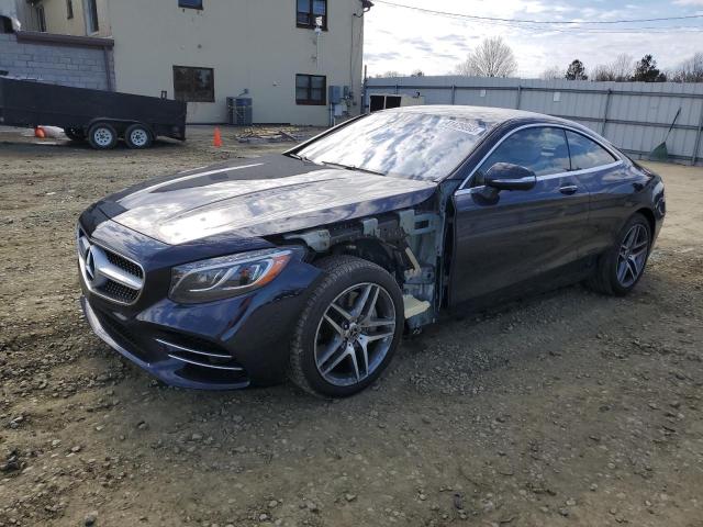 WDDXJ8GB5KA038294 - 2019 MERCEDES-BENZ S 560 4MATIC BLUE photo 1