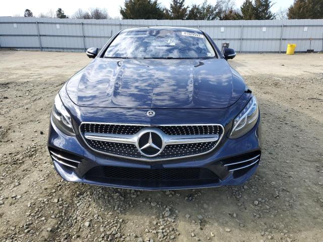 WDDXJ8GB5KA038294 - 2019 MERCEDES-BENZ S 560 4MATIC BLUE photo 5