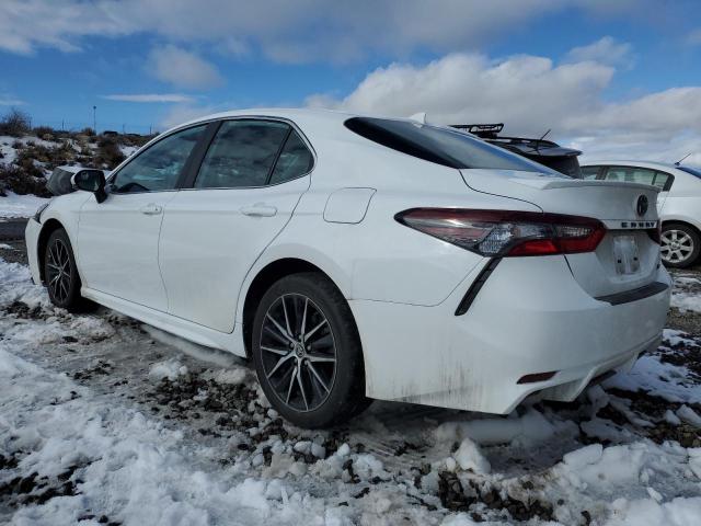 4T1G11AK7RU847391 - 2024 TOYOTA CAMRY SE NIGHT SHADE WHITE photo 2