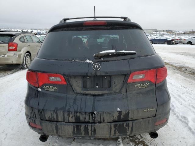 5J8TB18298A801391 - 2008 ACURA RDX BLACK photo 6