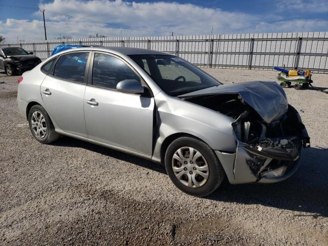 KMHDU4AD9AU161645 - 2010 HYUNDAI ELANTRA BLUE SILVER photo 4