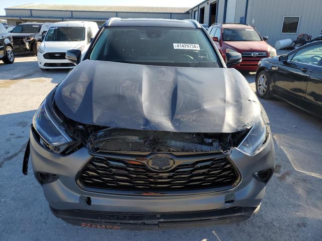 5TDKDRAH7PS006519 - 2023 TOYOTA HIGHLANDER L GRAY photo 5