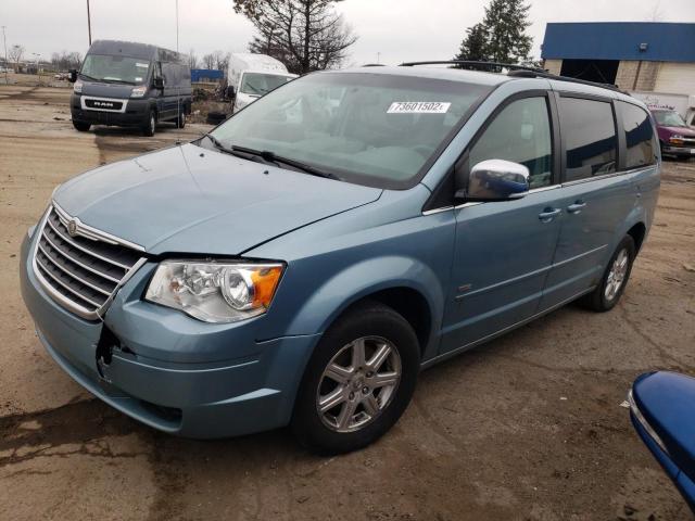 2A8HR54P18R771588 - 2008 CHRYSLER TOWN & COU TOURING ლურჯი ფოტო 1