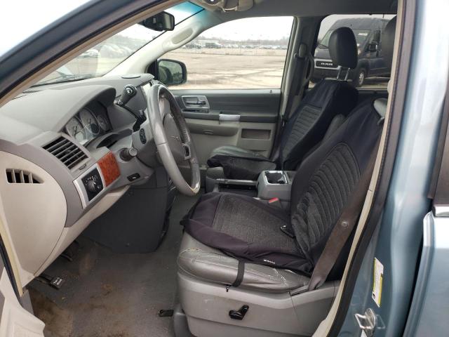 2A8HR54P18R771588 - 2008 CHRYSLER TOWN & COU TOURING ლურჯი ფოტო 7