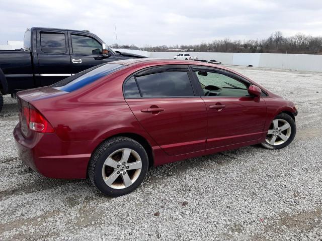 1HGFA16868L070270 - 2008 HONDA CIVIC EX MAROON photo 3