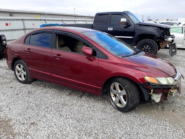 1HGFA16868L070270 - 2008 HONDA CIVIC EX MAROON photo 4