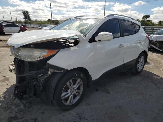 KM8JU3AC3DU654732 - 2013 HYUNDAI TUCSON GLS WHITE photo 1