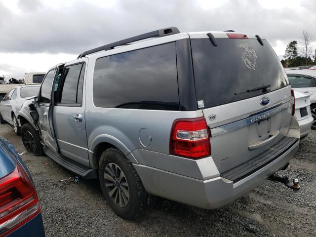 1FMJK1JT2HEA49627 - 2017 FORD EXPEDITION EL XLT SILVER photo 2