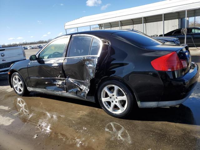 JNKCV51E33M009700 - 2003 INFINITI G35 BLACK photo 2