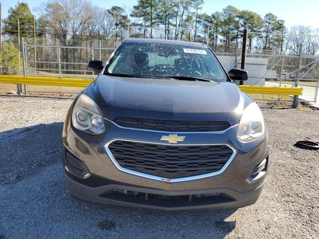 1GNALBEK1GZ105225 - 2016 CHEVROLET EQUINOX LS CHARCOAL photo 5