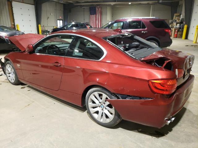 WBAKF5C59CE657248 - 2012 BMW 328I XI SULEV RED photo 2