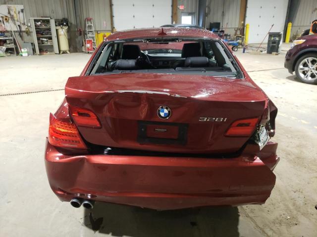 WBAKF5C59CE657248 - 2012 BMW 328I XI SULEV RED photo 6