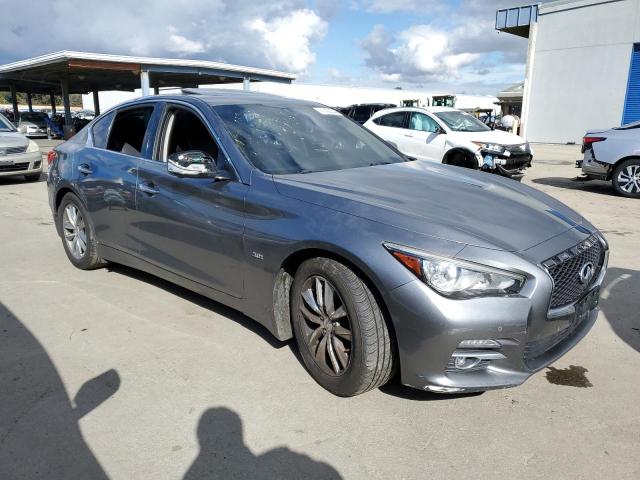 JN1EV7AP1HM743897 - 2017 INFINITI Q50 PREMIUM GRAY photo 4