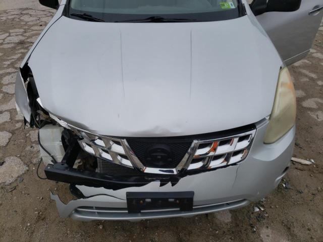 JN8AS5MV1DW627542 - 2013 NISSAN ROGUE S SILVER photo 12