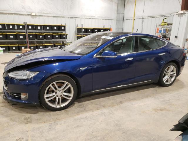 5YJSA1E26FF119915 - 2015 TESLA MODEL S Mavi foto 1