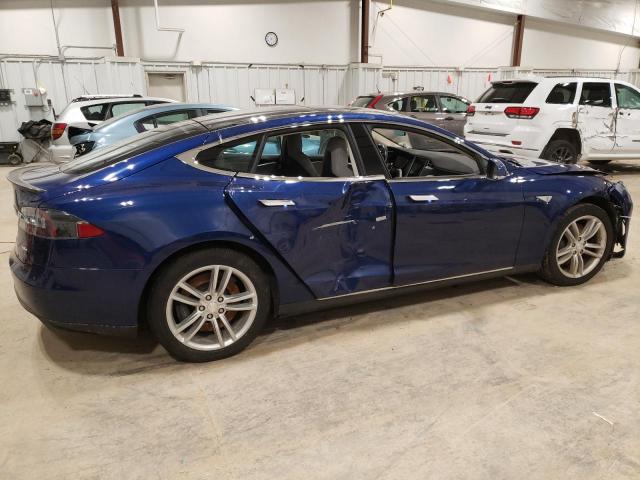 5YJSA1E26FF119915 - 2015 TESLA MODEL S Mavi foto 3