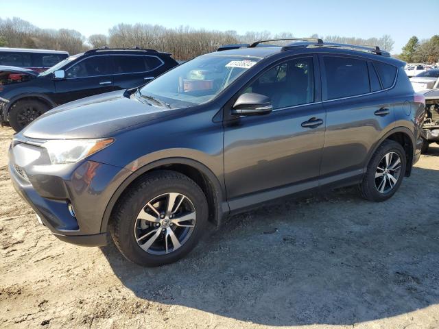 JTMWFREVXJJ735582 - 2018 TOYOTA RAV4 ADVENTURE GRAY photo 1