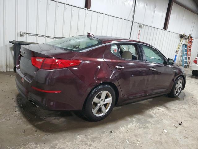 5XXGM4A74EG297754 - 2014 KIA OPTIMA LX BURGUNDY photo 3