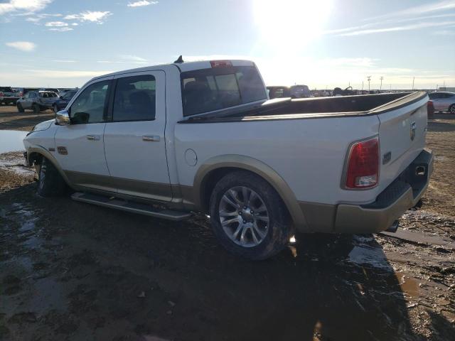 1C6RR7PT1ES174992 - 2014 RAM 1500 LONGHORN WHITE photo 2