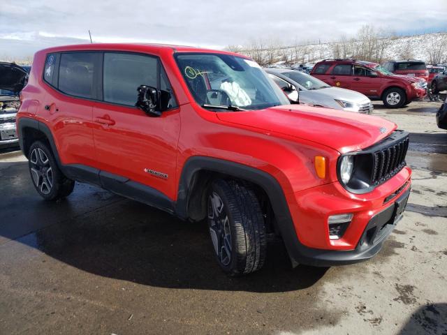 ZACNJDAB0MPM42574 - 2021 JEEP RENEGADE SPORT RED photo 4