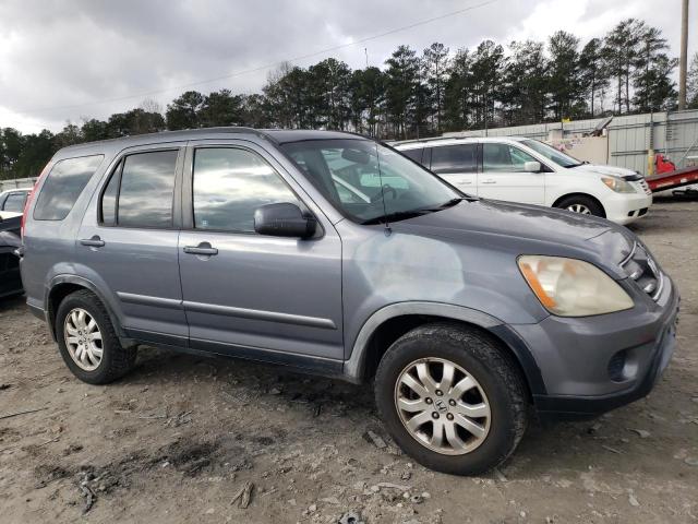 JHLRD78906C020685 - 2006 HONDA CR-V SE GRAY photo 4