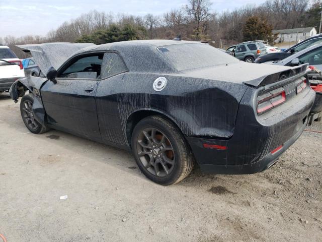 2C3CDZGG5JH314690 - 2018 DODGE CHALLENGER GT BLACK photo 2