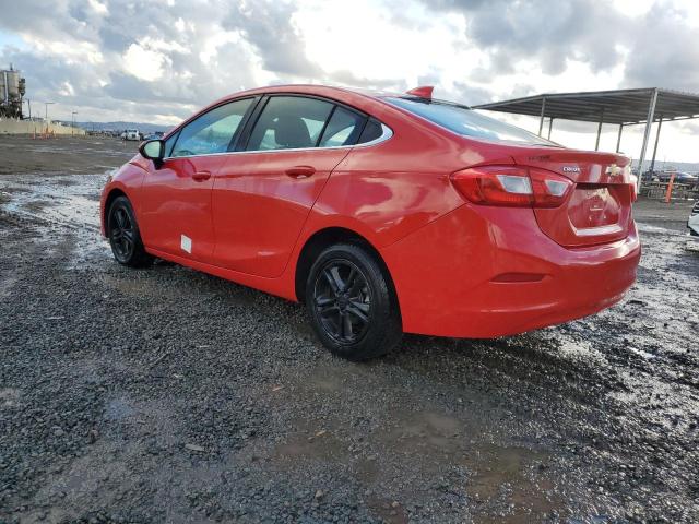 1G1BE5SM1H7239916 - 2017 CHEVROLET CRUZE LT RED photo 2